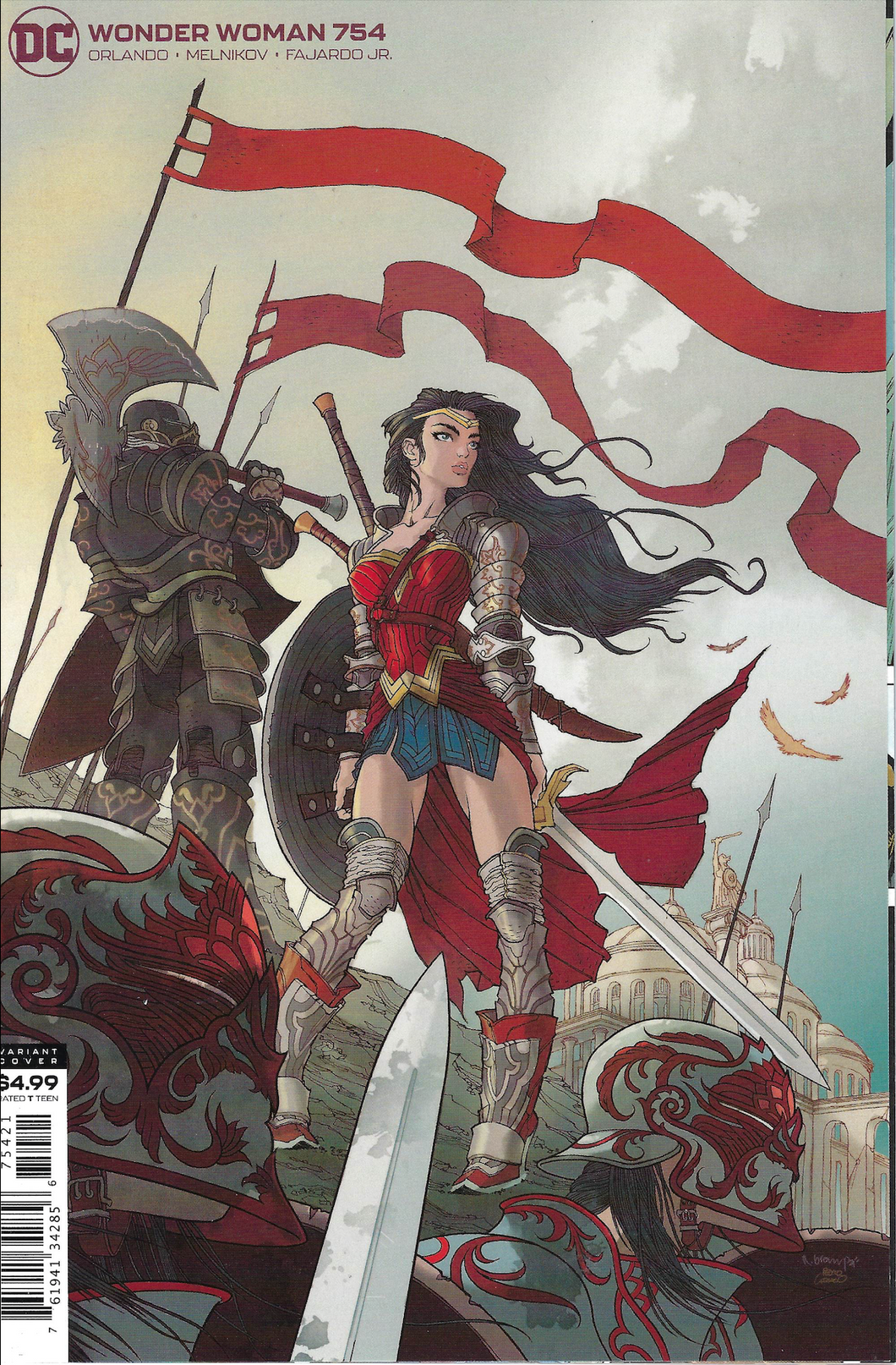 Wonder Woman #754 Rafael Grampa Card Stock variant