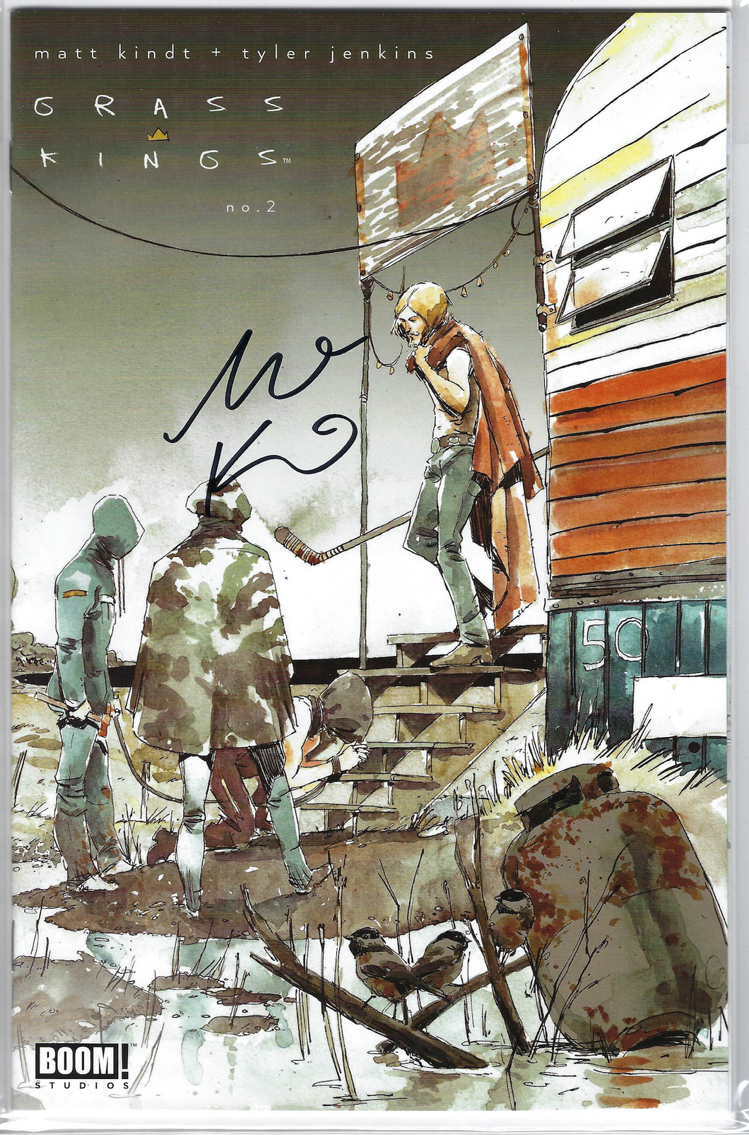 Grass Kings #2 signed by Matt Kindt
