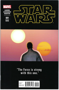Star Wars #1 John Cassaday : Luke Skywalker variant