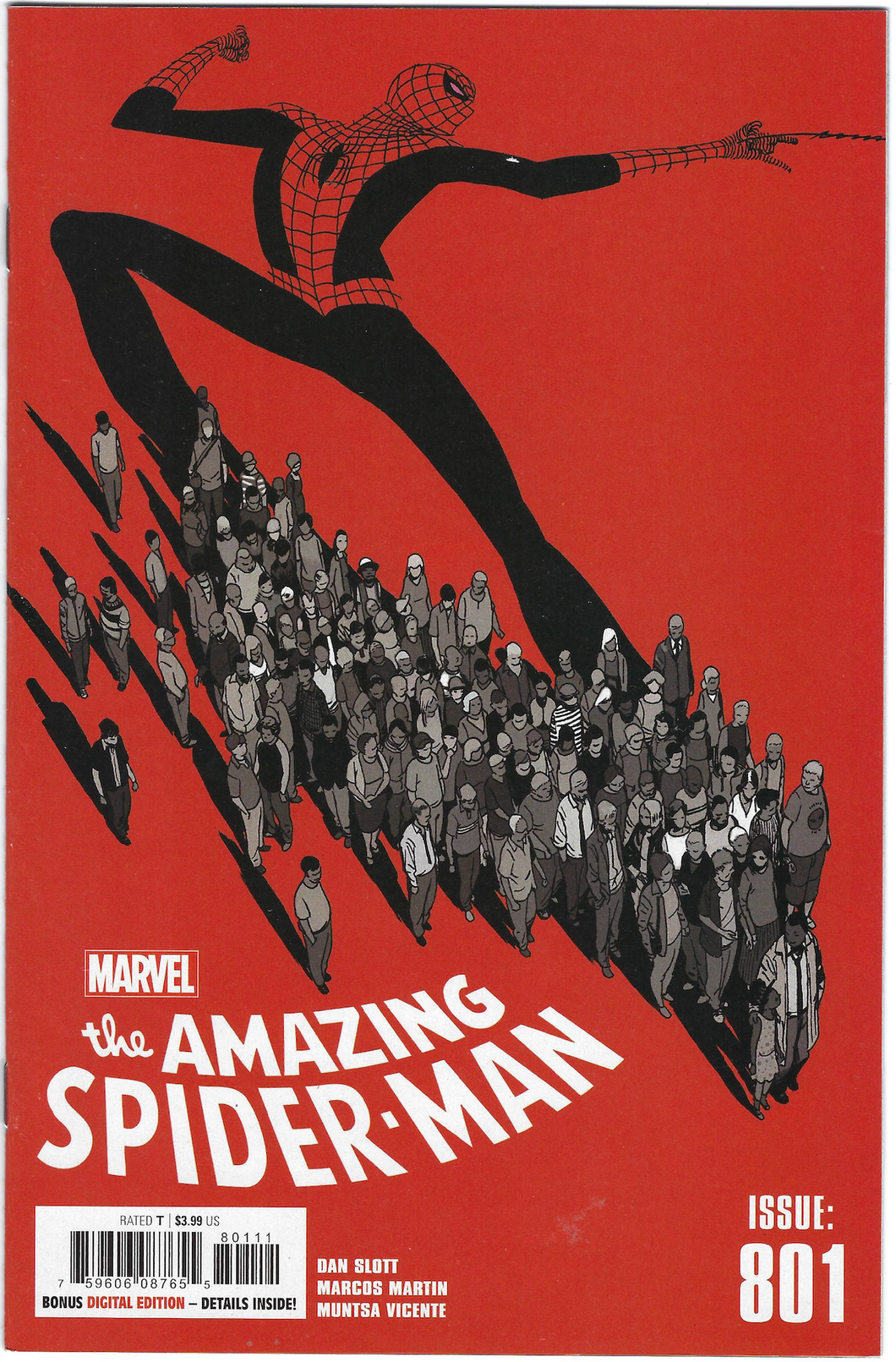 The Amazing Spider-Man 801 (Marcos Martin variant)