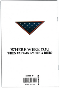 Captain America 25 (Rare second printing) Death of Captain America