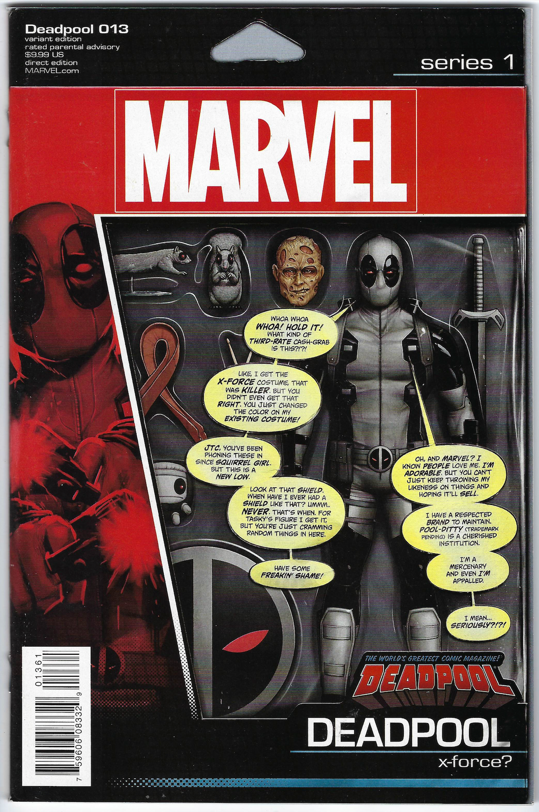 Deadpool #13 (Action Figure variant)
