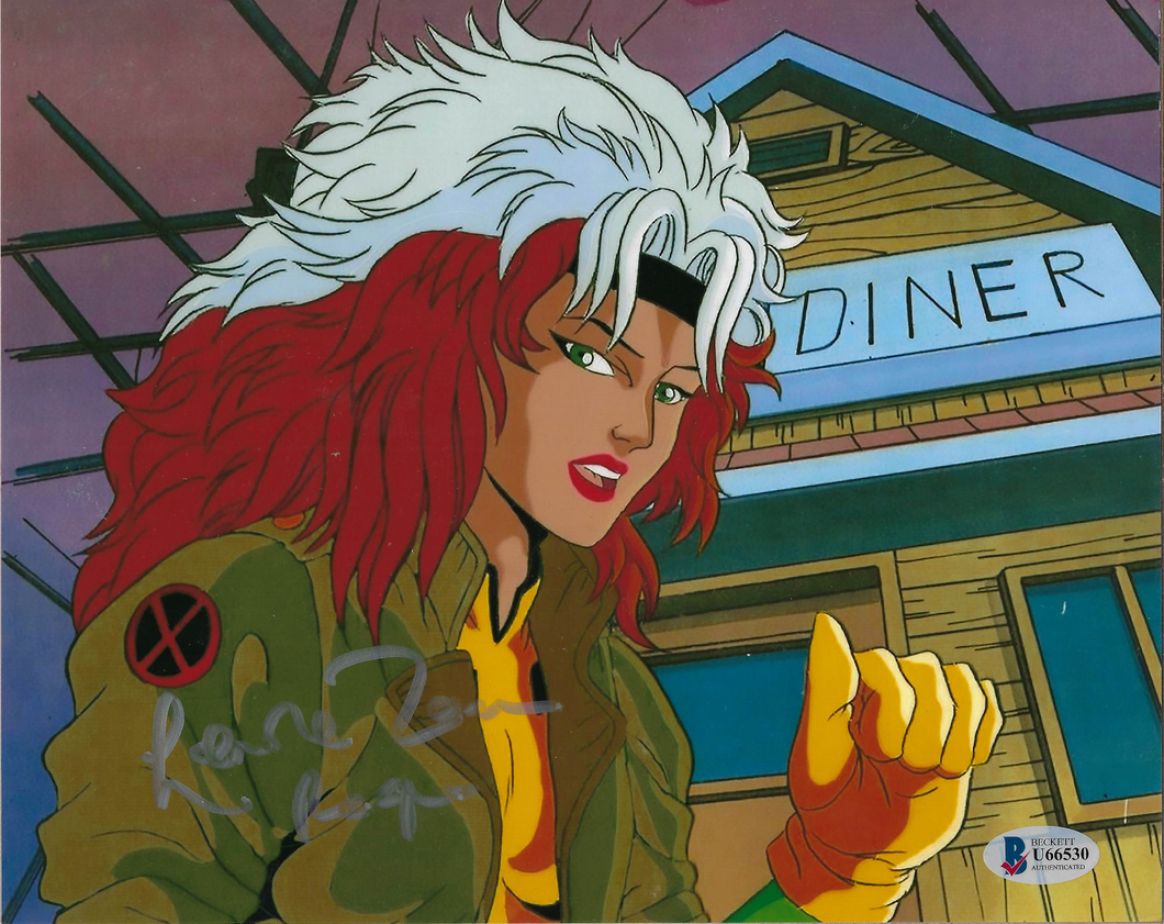 Rogue in X-Men animated series signed by Lenore Zann