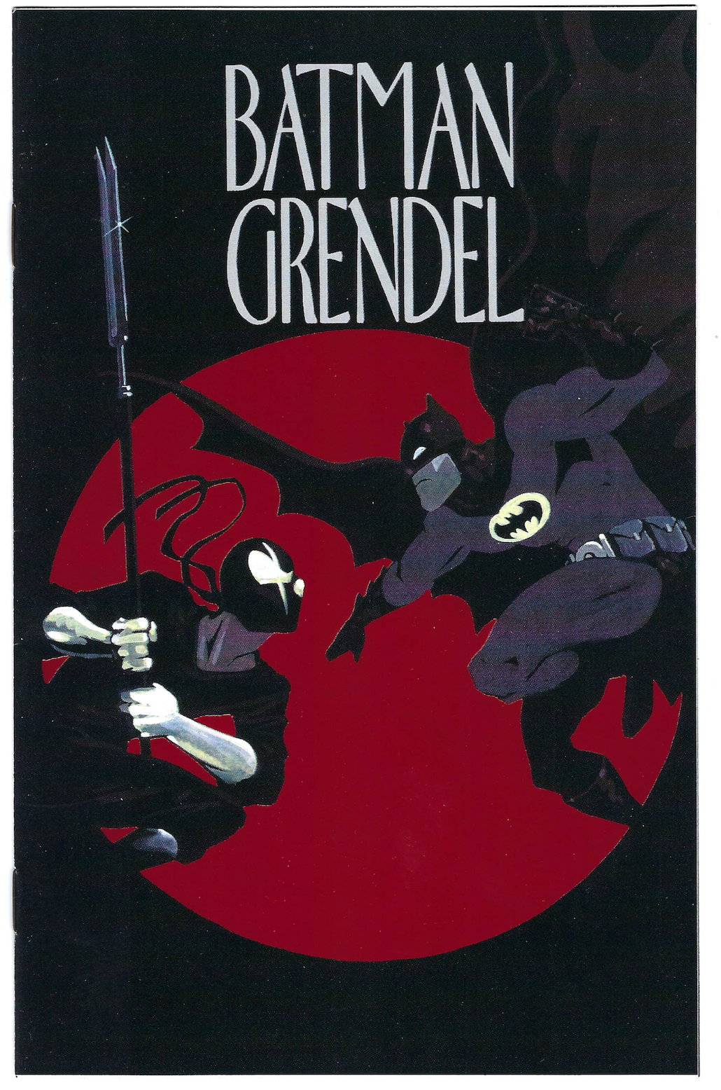 Batman Grendel Ashcan Comic (Red Foil Cover) 1993