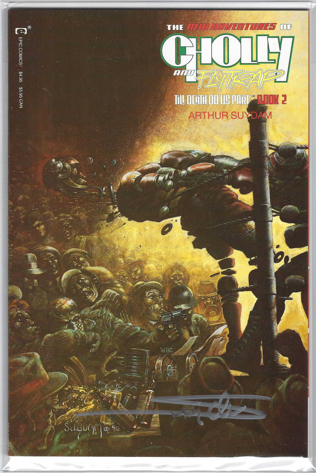 Cholly & Flytrap 2 signed by Arthur Suydam