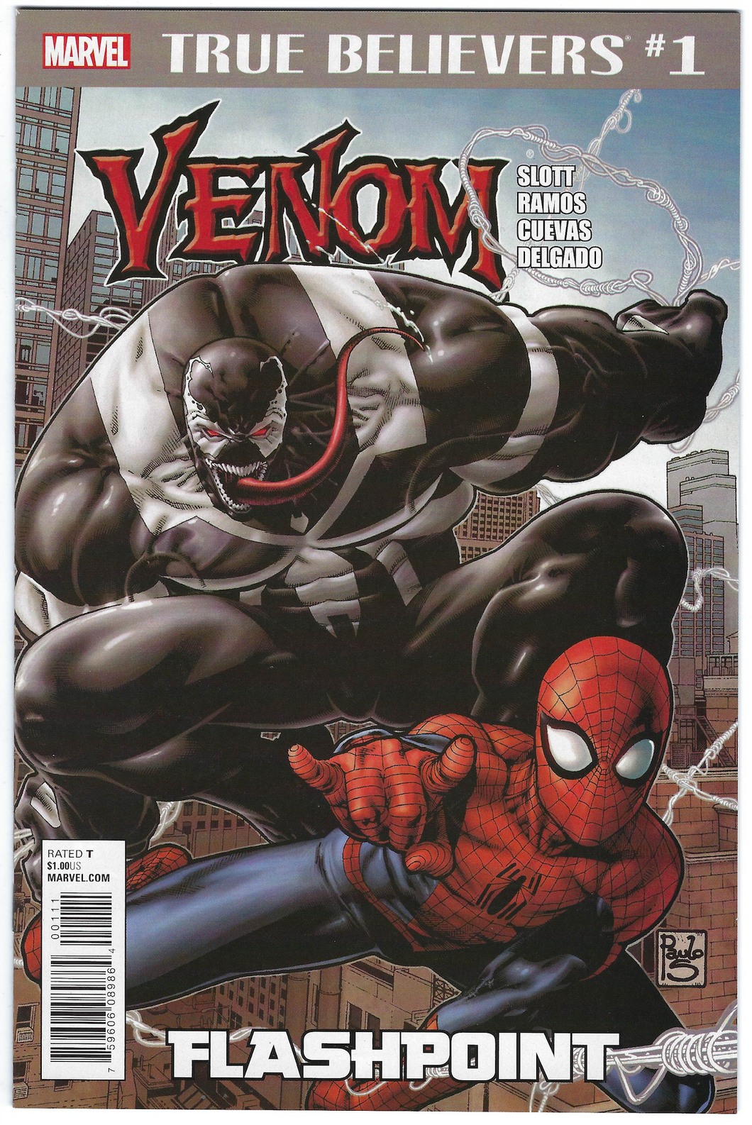 Venom Flashpoint #1 True Believers
