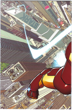 Load image into Gallery viewer, Invincible Iron Man #1 (2015) Marquez &amp; Ponsor wraparound cover
