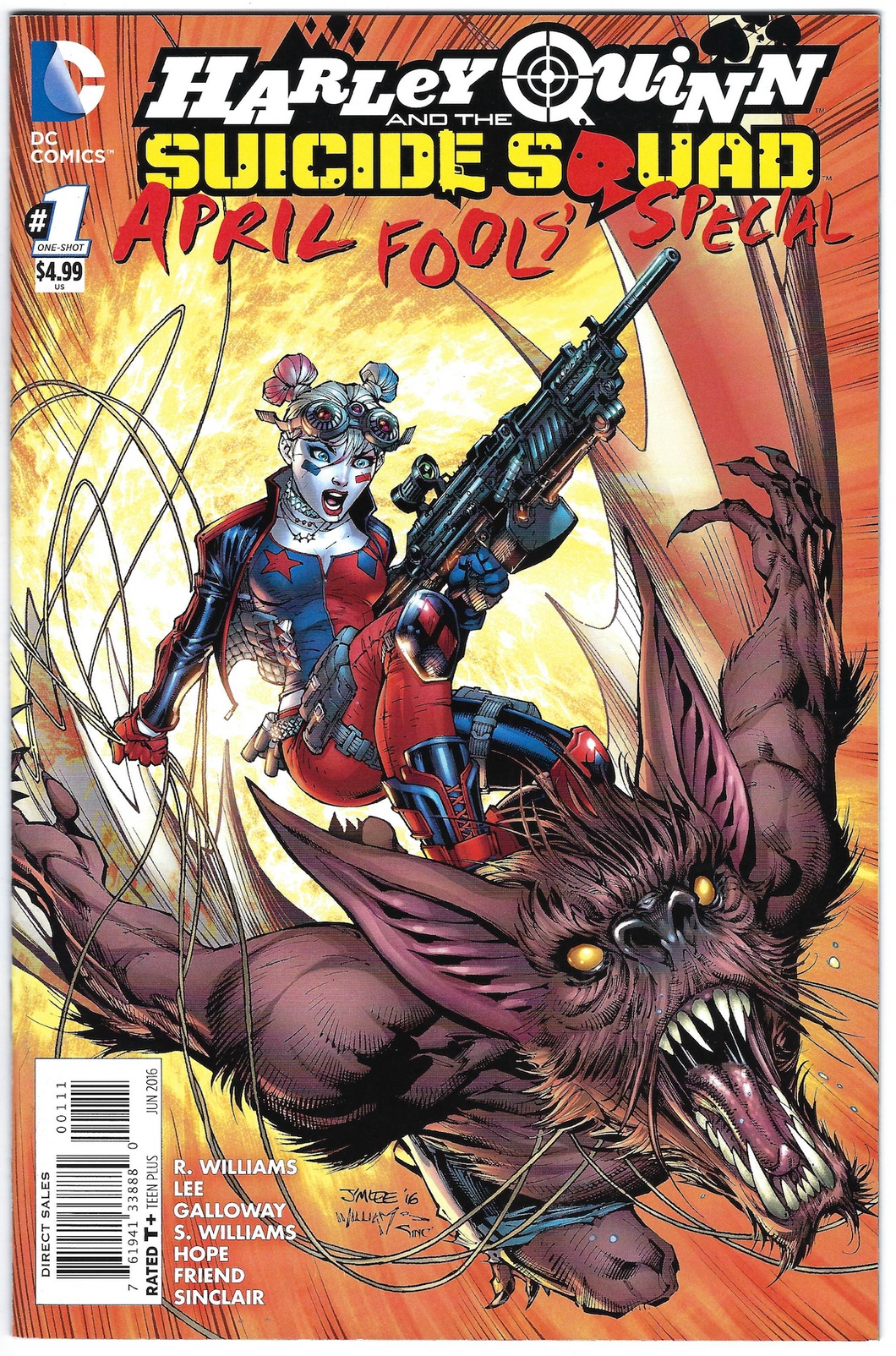 Harley Quinn and the Suicide Squad April Fool's Special #1 (Jim Lee Cover)