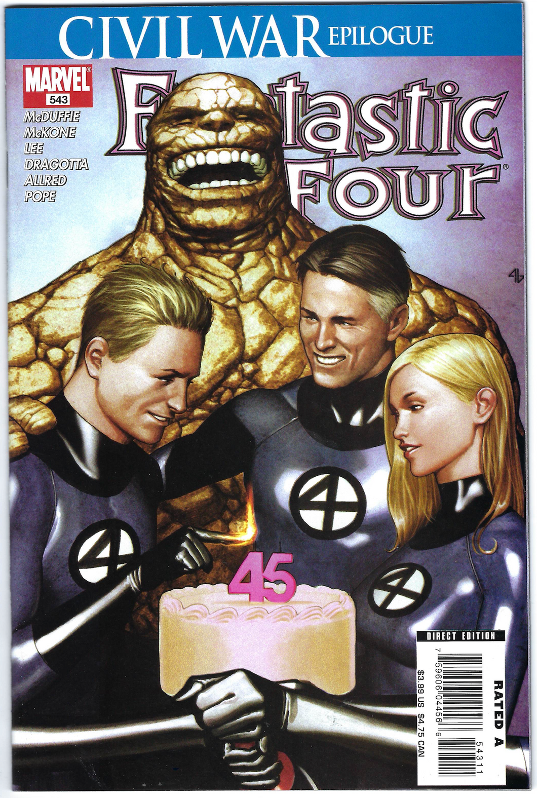 Fantastic Four #543 (Civil War Epilogue)