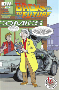 Back to the Future #1 1st Print comics exclusive cover
