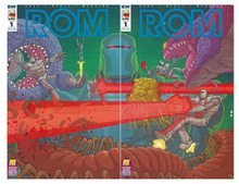 Load image into Gallery viewer, ROM #1 (2 cover set) PX Previews SDCC 2016 Connecting covers (limited to 3,000)
