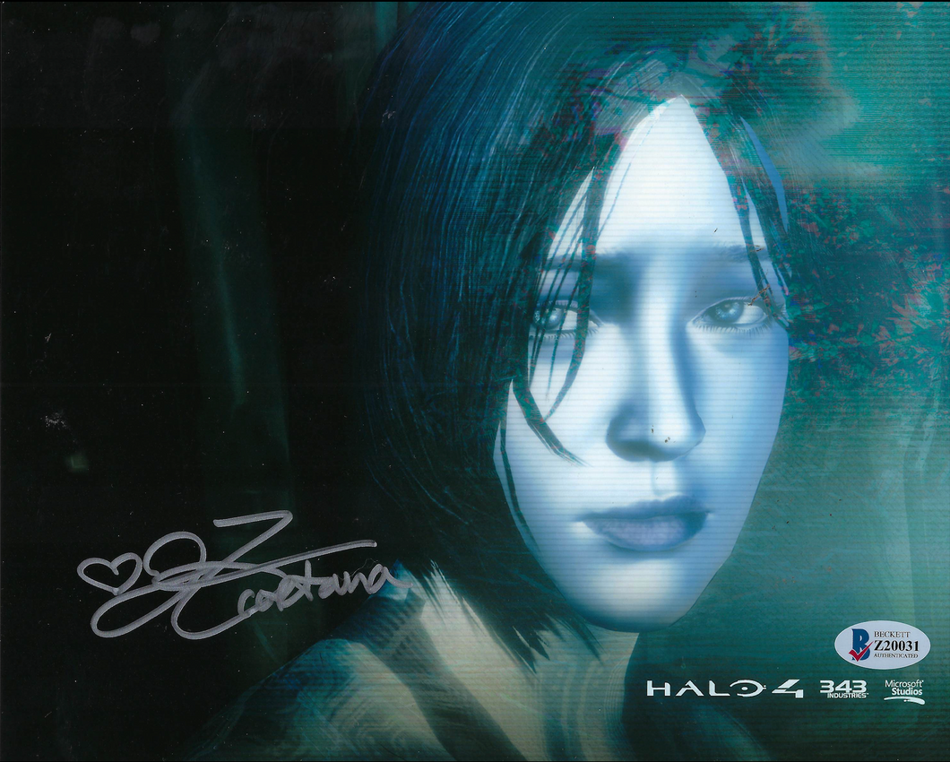 Cortana - Halo 4 - 8x10 photo signed by Jen Taylor with inscription 'Cortana'