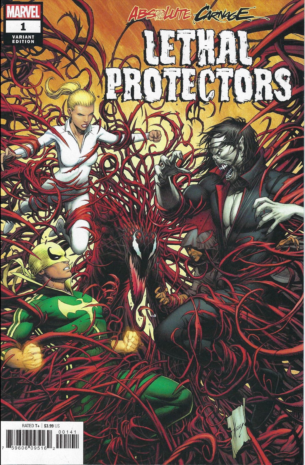 ABSOLUTE CARNAGE LETHAL PROTECTORS #1 1:50 (Dale Keown)