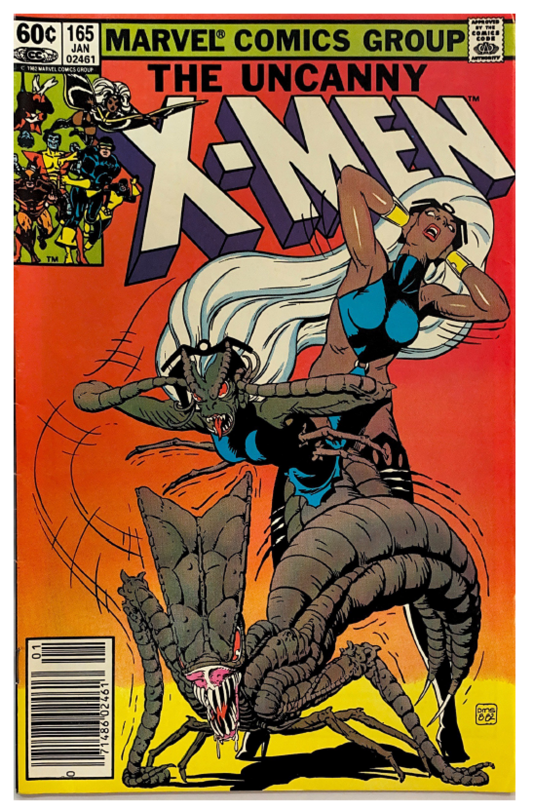 Uncanny X-Men #165 (1983) Newsstand Edition
