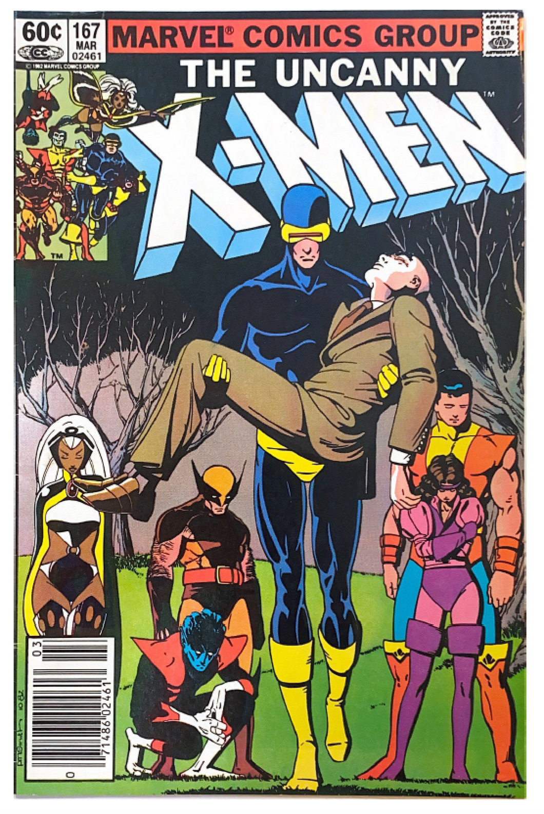 Uncanny X-Men #167 (1983) Newsstand Edition