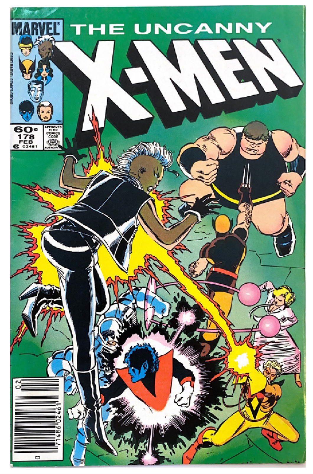 Uncanny X-Men #178 (1984) Newsstand Edition