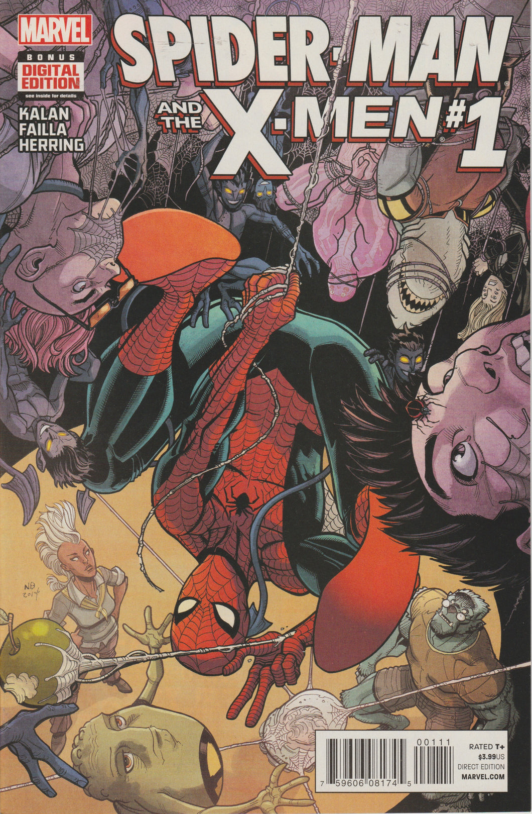 Spider-Man and the X-Men #1