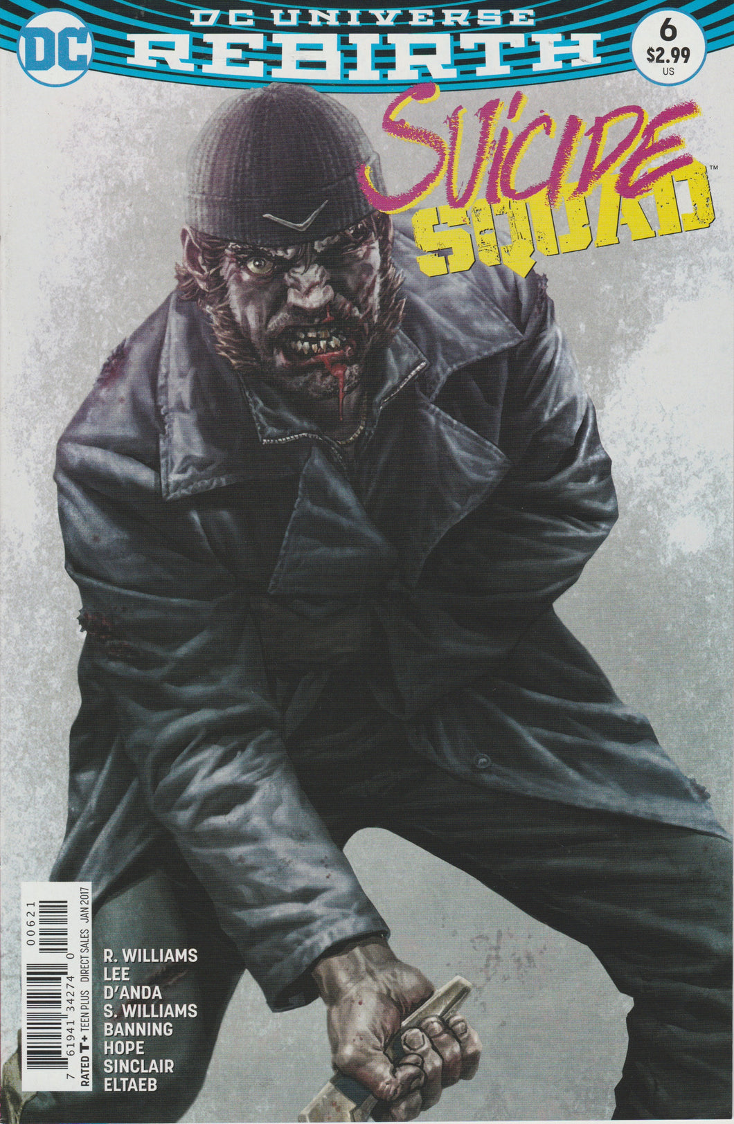Suicide Squad #6 (Lee Bermejo variant Cover)