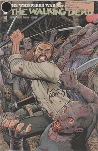 The Walking Dead 160 signed by Arthur Adams