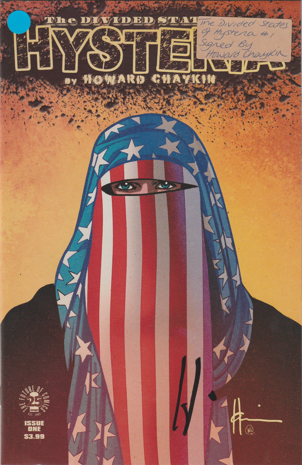 The Divided States of Hysteria 1 signed by Howard Chaykin