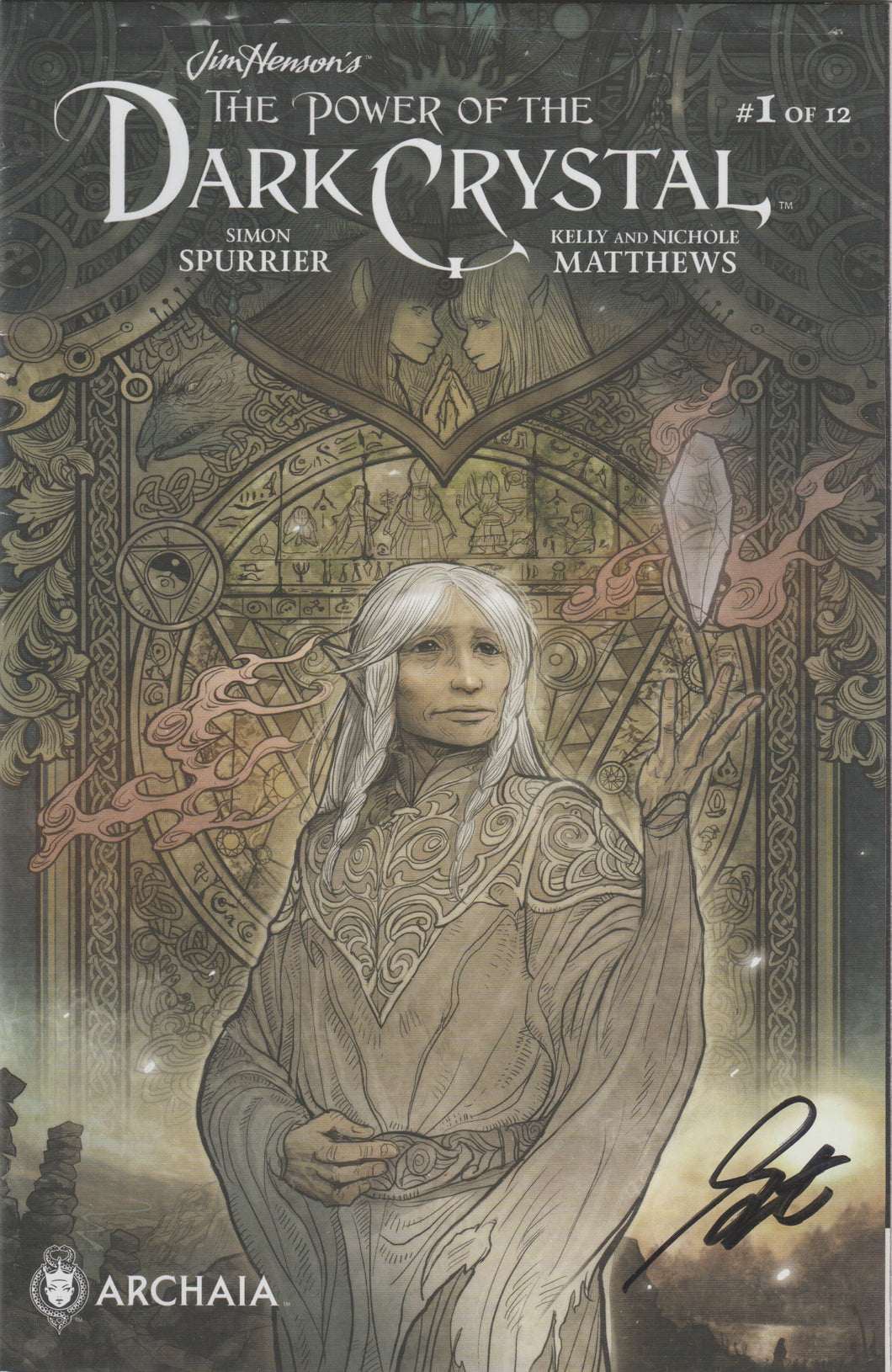 Jim Henson's The Power of the Dark Crystal 1 signed by Sana Takeda