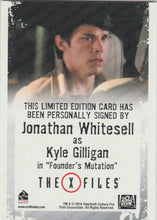 Load image into Gallery viewer, X-Files - Jonathan Whitesell as Kyle Gilligan autograph card
