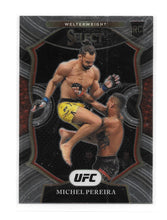 Load image into Gallery viewer, 2021 Select UFC Michel Pereira Welterweight Concourse Rookie Card RC #29 Trading Card
