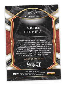 2021 Select UFC Michel Pereira Welterweight Concourse Rookie Card RC #29 Trading Card
