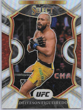 Load image into Gallery viewer, 2021 Select UFC Deiveson Figueiredo Concourse Silver Prizm #100 Flyweight
