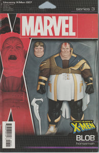 Uncanny X-Men #7 Action Figure variant Blob horseman