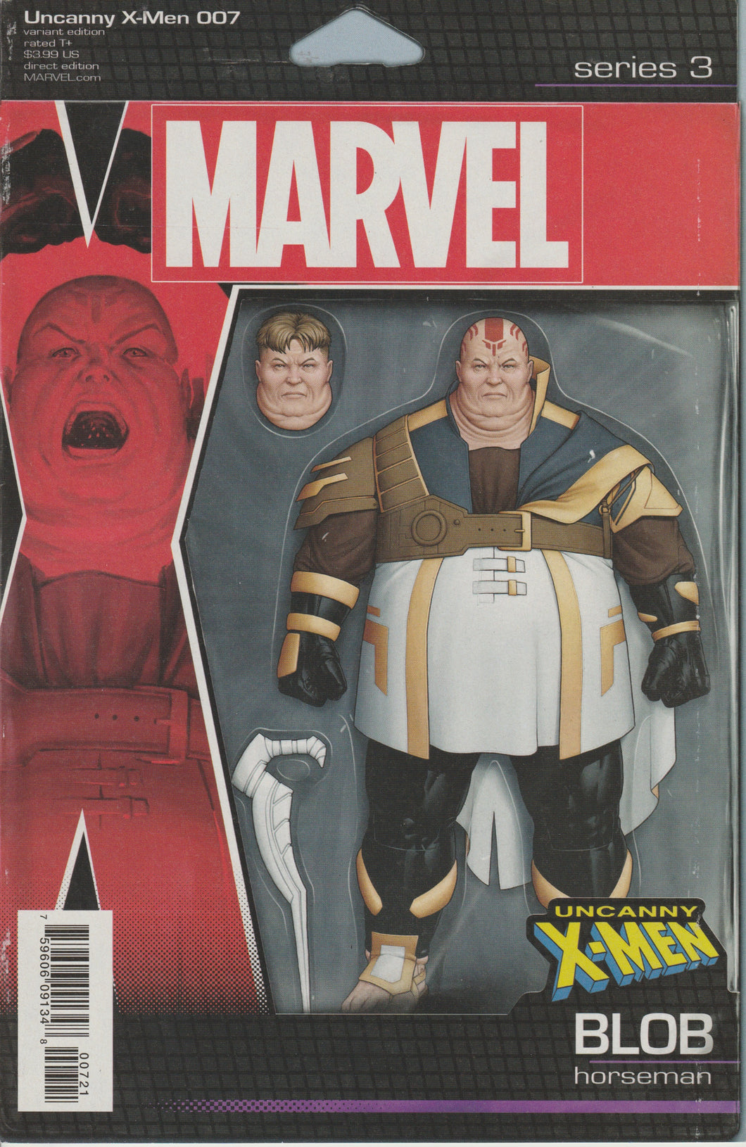 Uncanny X-Men #7 Action Figure variant Blob horseman
