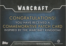 Load image into Gallery viewer, Antonidas - The Mages - Warcraft commemorative patch card
