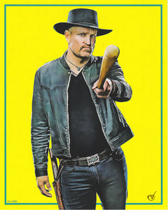 Zombieland Double Tap art print (Tallahassee) signed by Artist Oscar Van (number 181 of 2000)