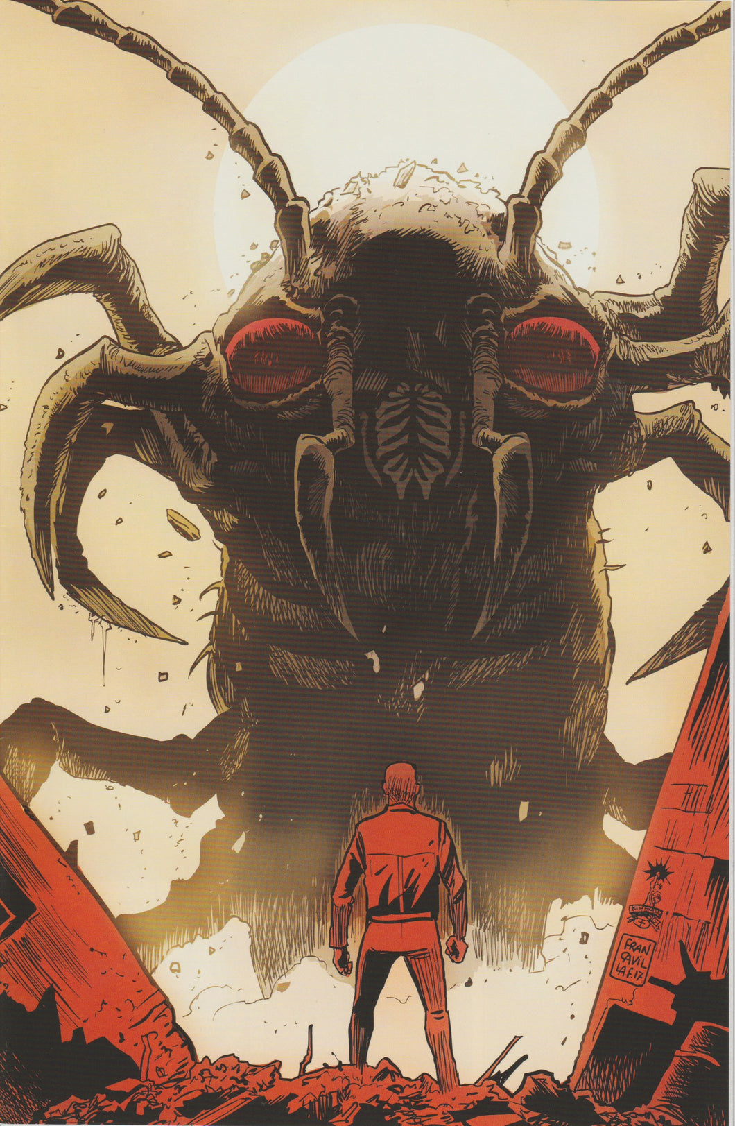Centipede Vol. 1 #1 Cover E (Virgin Art incentive cover by Francesco Francavilla)