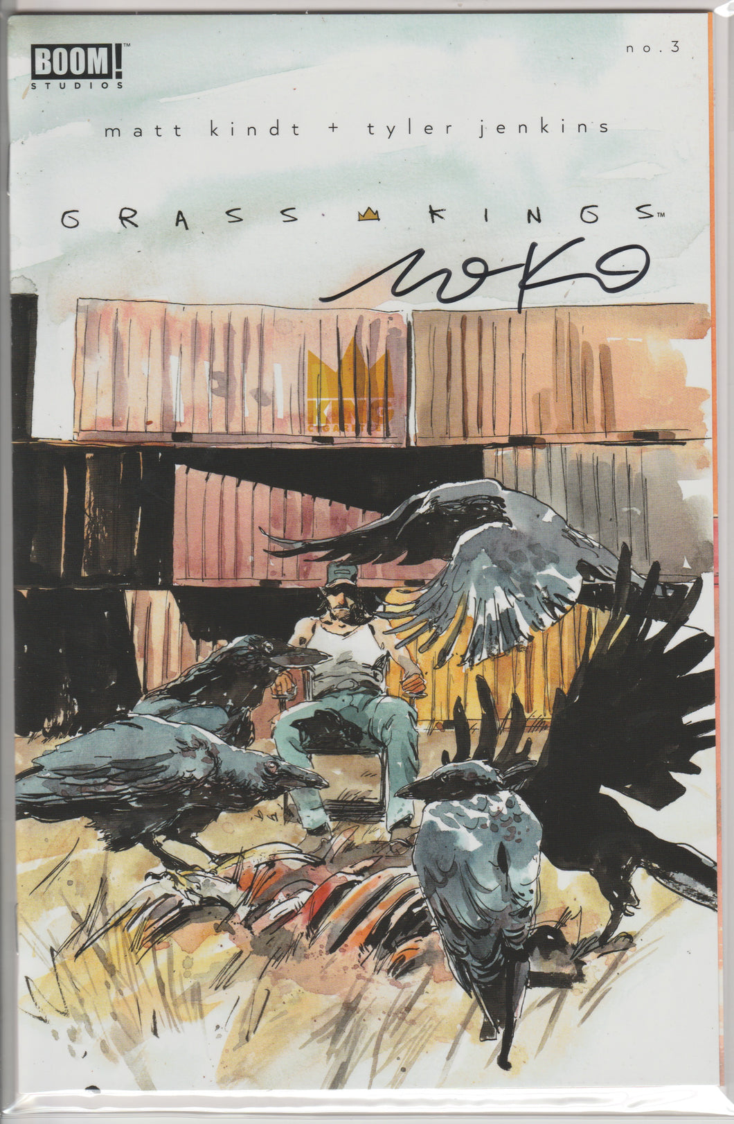 Grass Kings #3 Signed by Matt Kindt