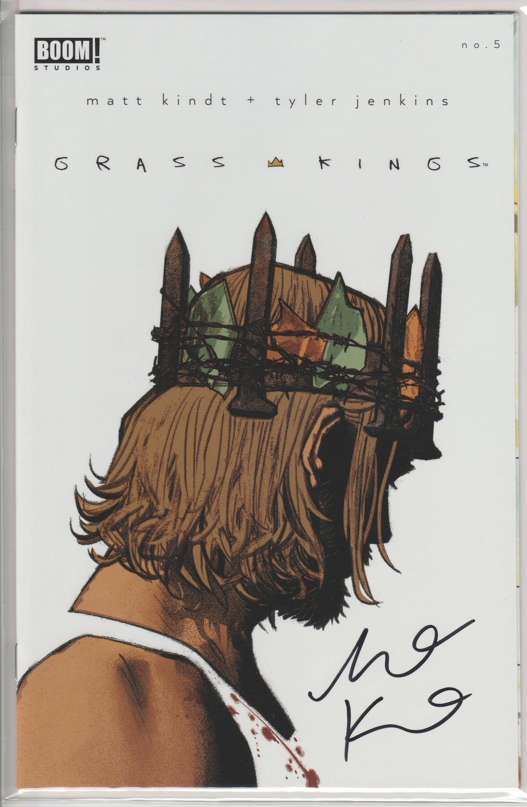 Grass Kings #5 (Variant cover) Signed by Matt Kindt