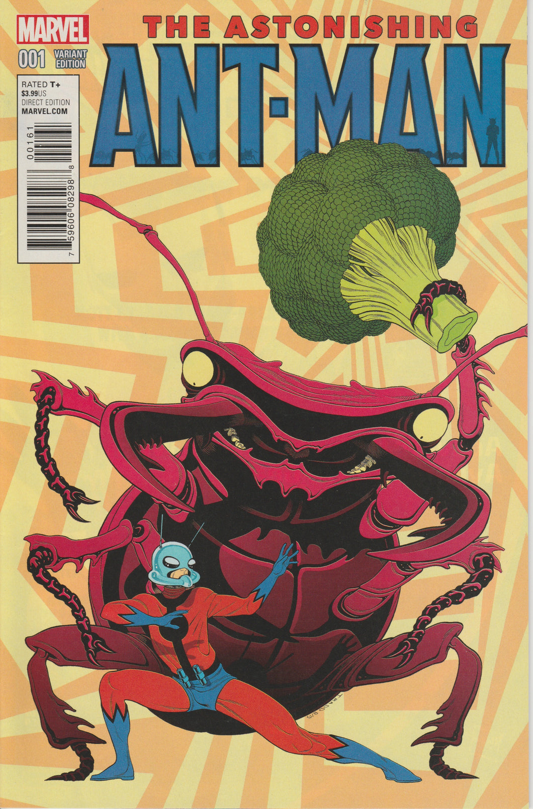 The Astonishing Ant-Man #1 Kirby Monster Variant cover