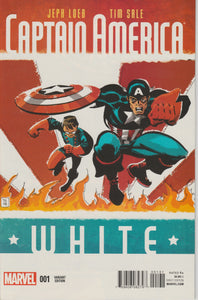 Captain America White #1 (Tim Sale Incentive 1:20 cover)