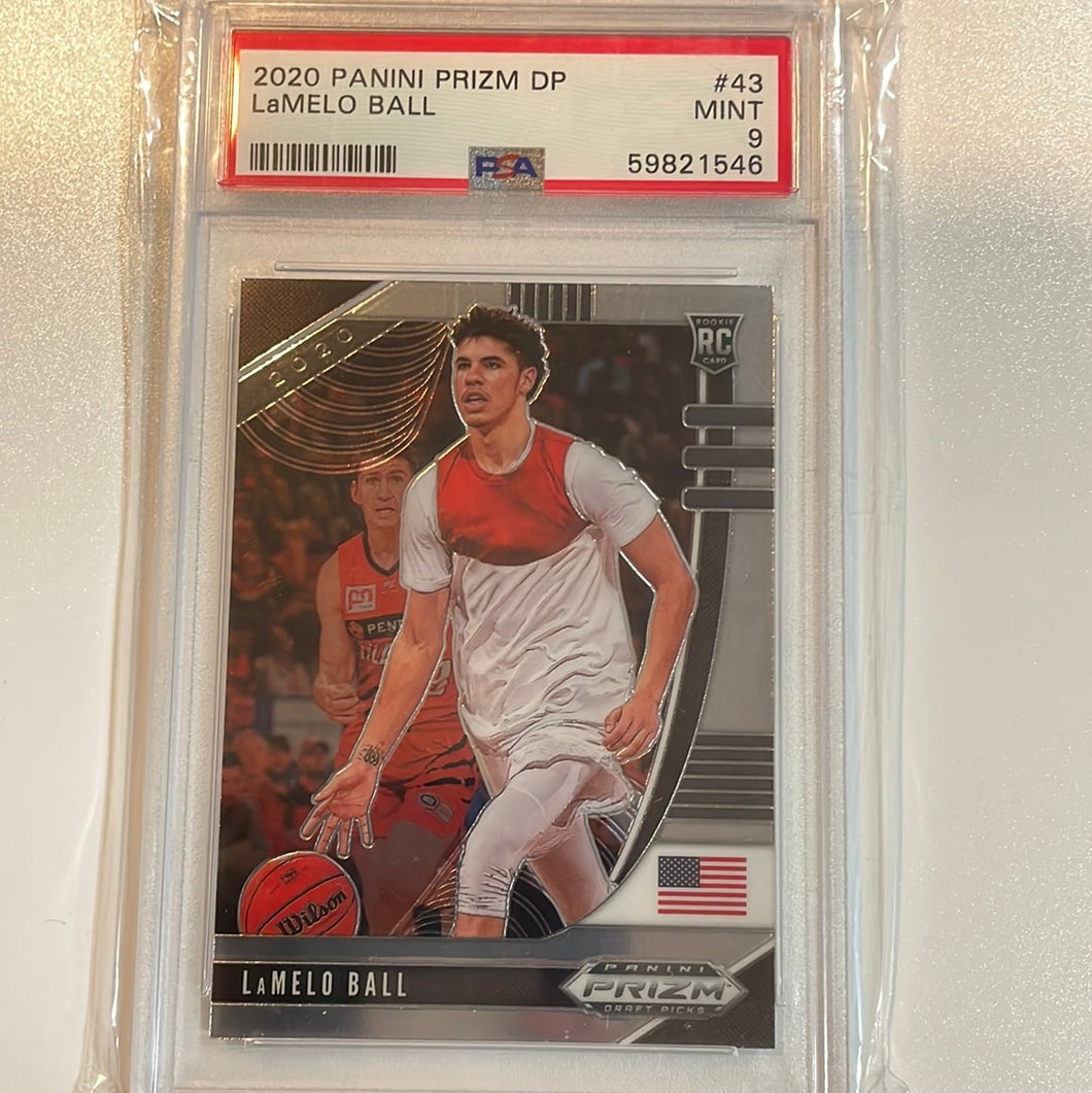 PSA Grade 9 Basketball Card - LaMelo Ball #43