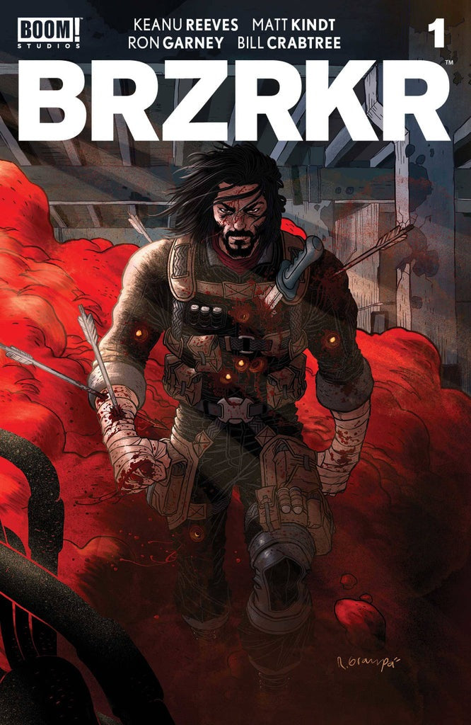 BRZRKR #1 (Rafael Grampa foil cover) Keanu Reeves Story