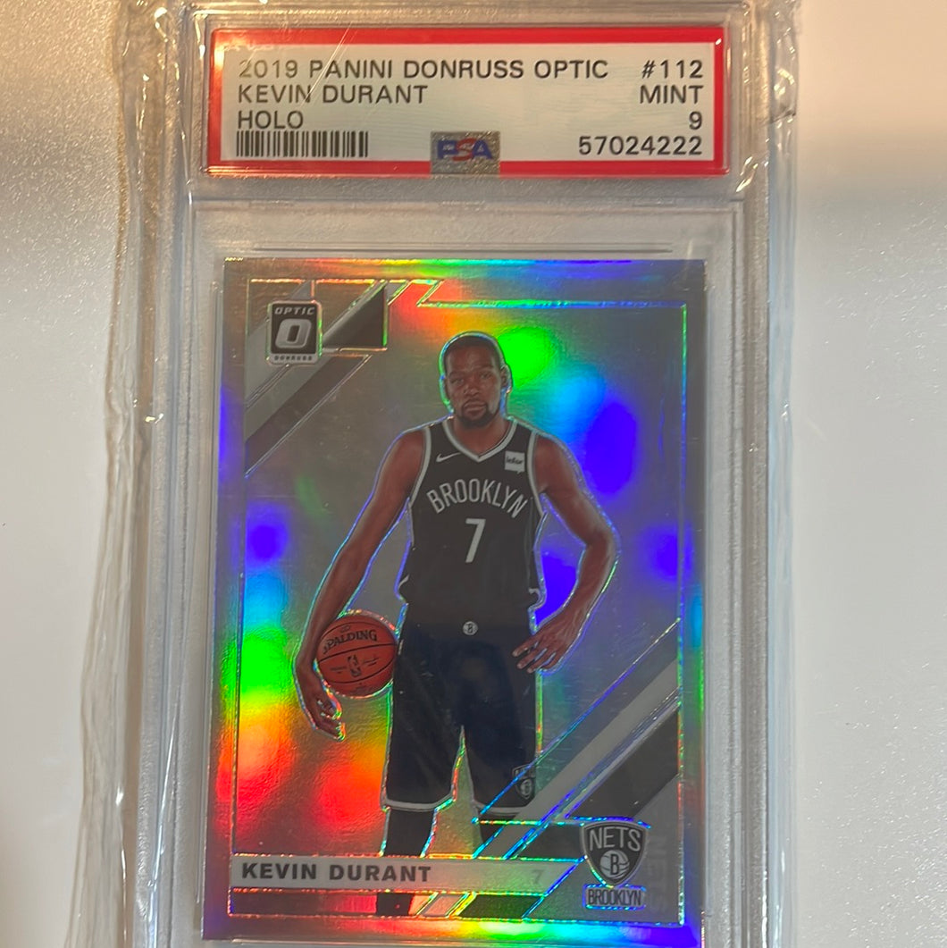PSA Grade 9 Basketball Card- Kevin Durant #112
