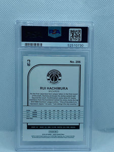 Graded Basketball Card - 2019-20 Panini Hoops Rui Hachimura RC PSA 9