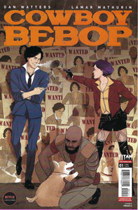 Cowboy Bebop #1 Variant Yishan Li Cover