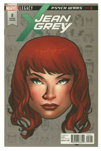 Jean Grey 8 (Headshot variant) 2017