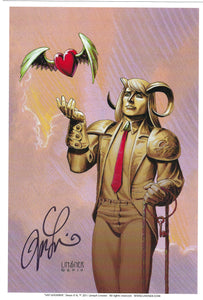 Dawn "Say Goodbye" A5 Art Print signed by Joseph Linsner