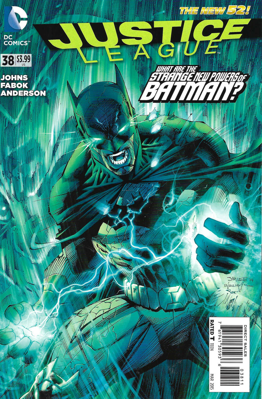 Justice League #38 (Jim Lee cover)