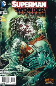 Superman Wonder Woman #12 Monsters of the Month variant cover