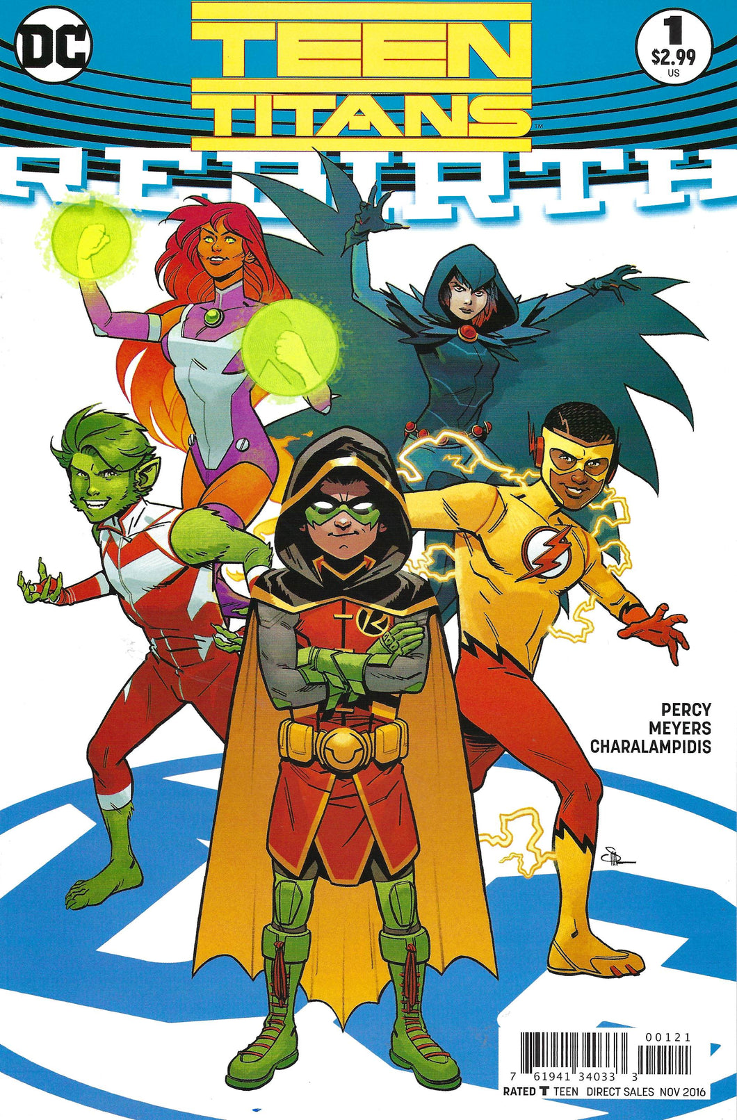 Teen Titans Rebirth #1 (Evan Doc Shaner variant cover)