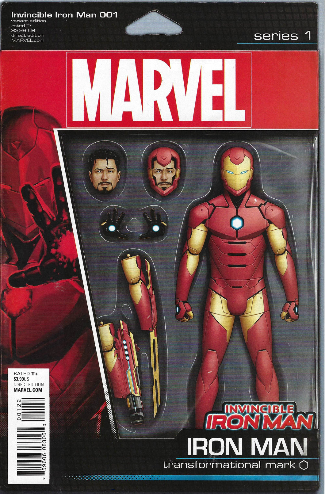 Invincible Iron Man #1 Action Figure Variant
