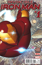 Load image into Gallery viewer, Invincible Iron Man #1 (2015) Marquez &amp; Ponsor wraparound cover
